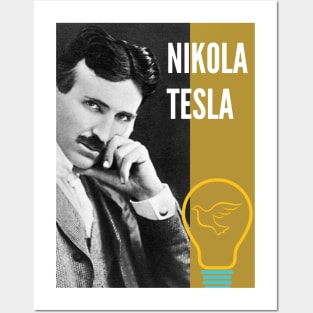 Nikola Tesla Posters and Art